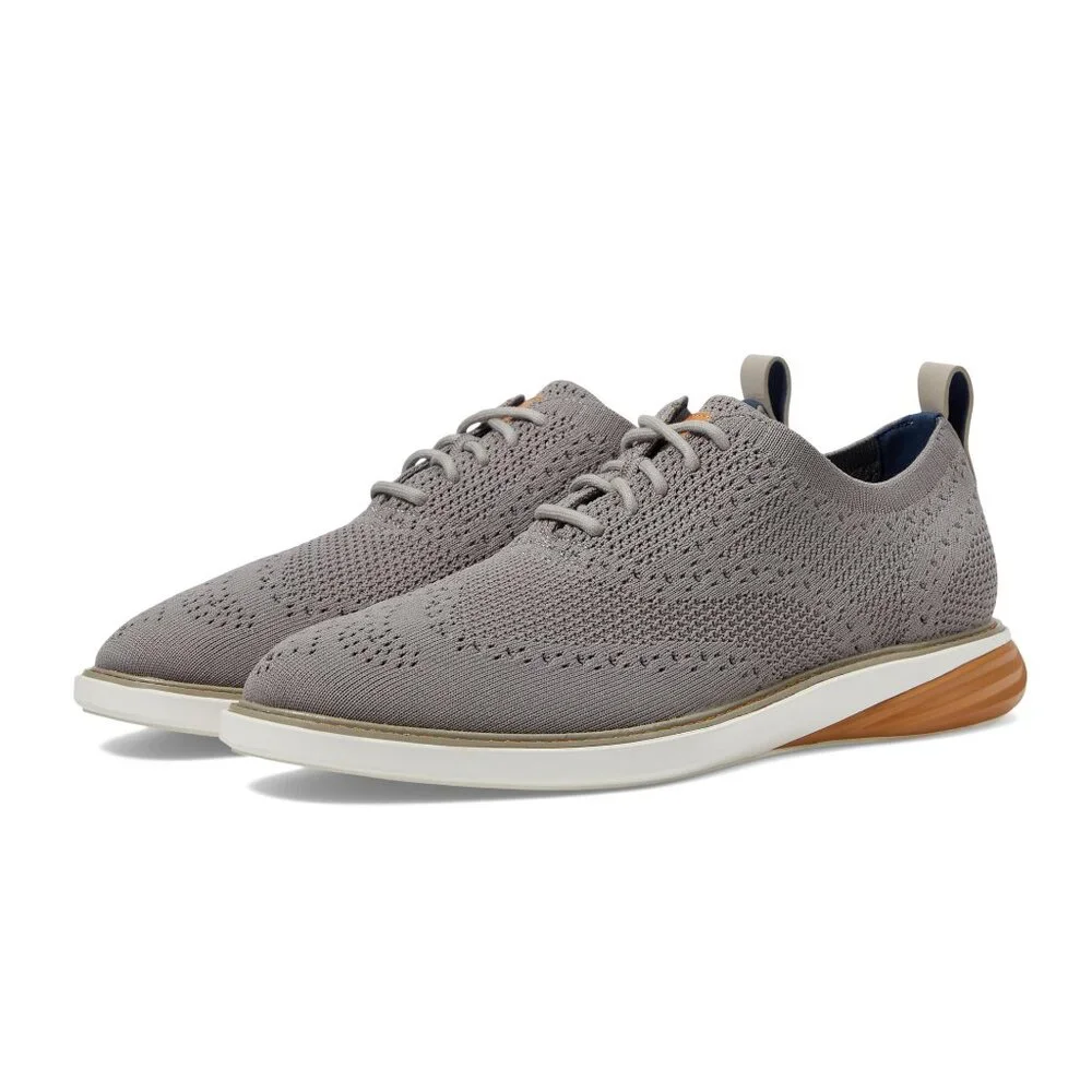 Cole Haan Mens Perforated Low Top Sneakers, Cloud Burst, 9